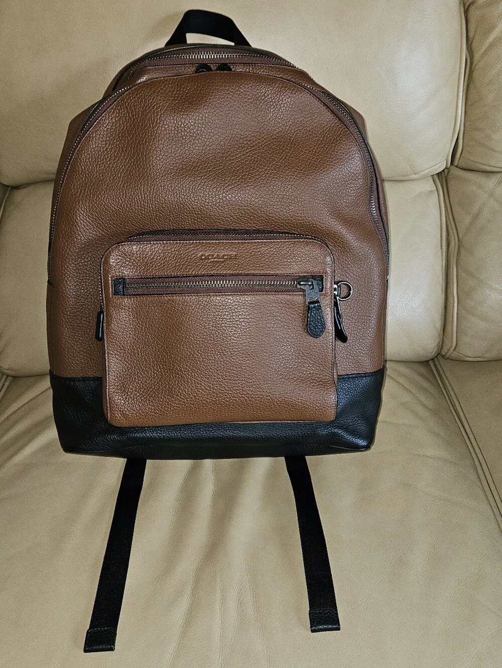 Beautiful Coach West Pebbled Leather Backpack, New w/o tags!!